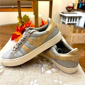 Gola Women’s Sneakers – Size 7 – Orchid II Lizard Gold Copper Silver